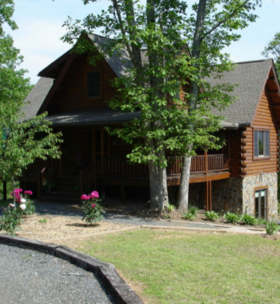 Custom Log Cabin House