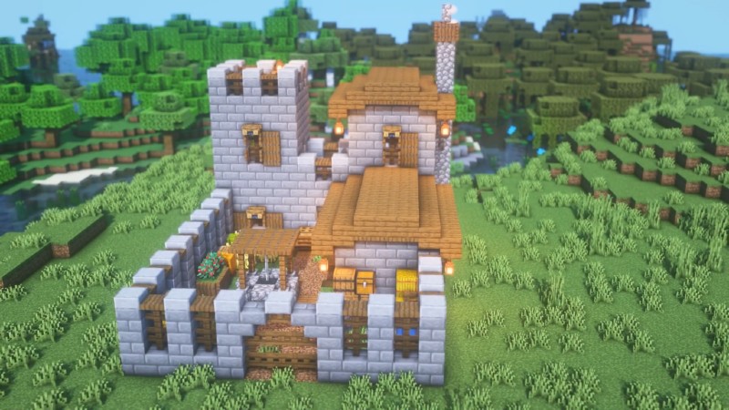 Cool Minecraft Mini Fortress Base l Modlust