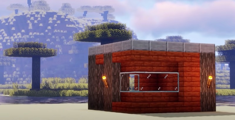small minecraft house design