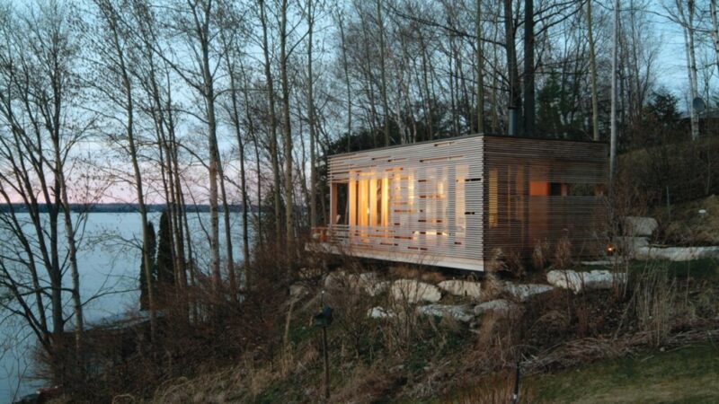 mountain cabin modern