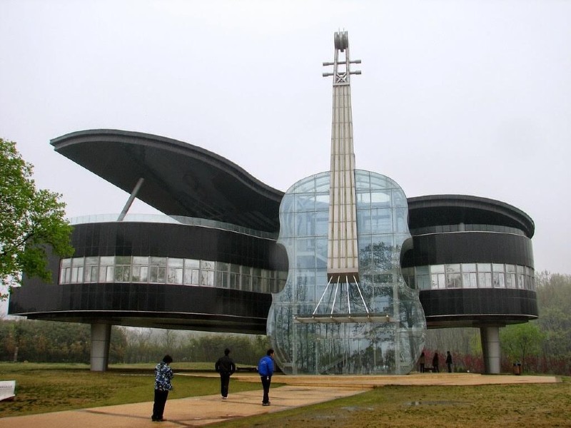 The piano house modern chinese architecture
