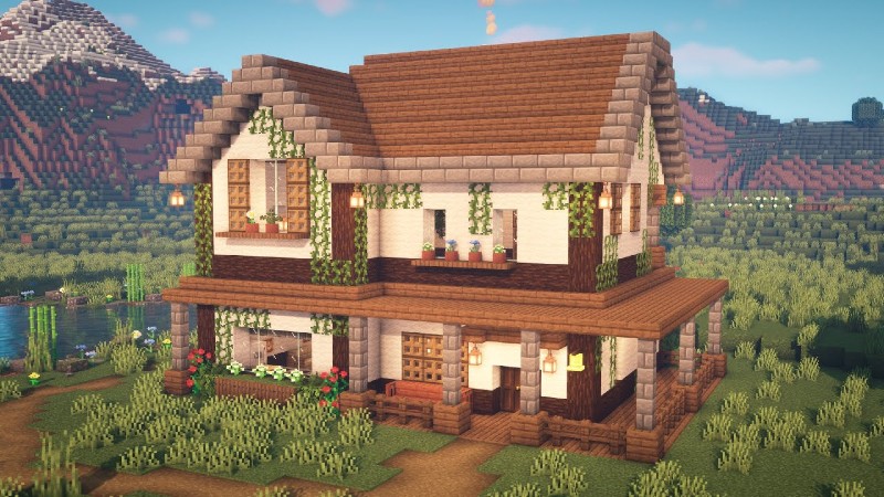 Minecraft Farmhouse