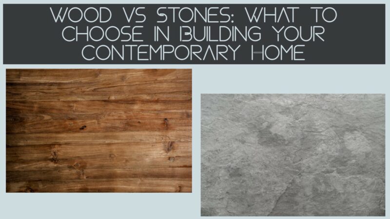 wood vs stone material for your home